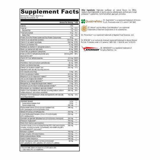 OptiCleanse GHI Sugar & Stevia Free, XYM